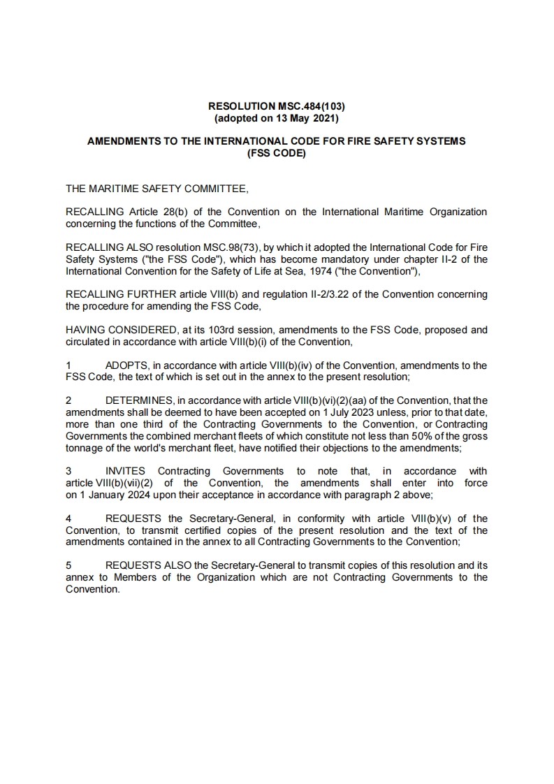 MSC.484(103)-AMENDMENTSTOFSSCODE