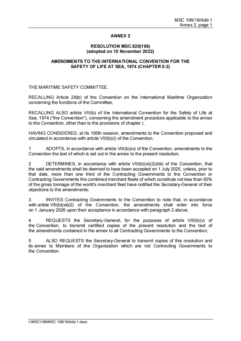 MSC.520(106)-Amendments？to？SOLAS