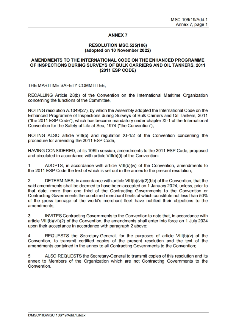 MSC.525(106)-Amendments？to？the？2011？ESP？Code
