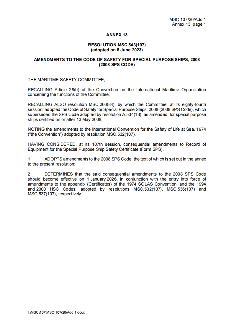 MSC.543(107)-Amendmentstothe2008SPSCode