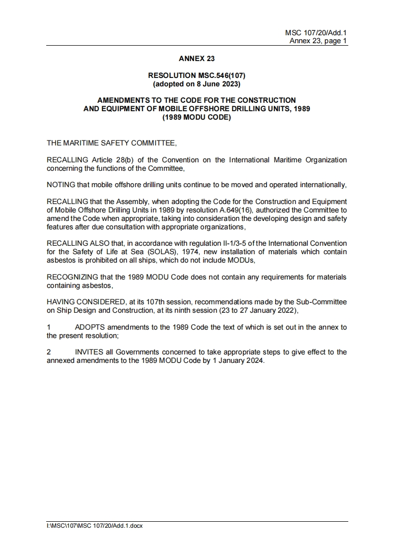 MSC.546(107)-Amendmentstothe1989MODUCode