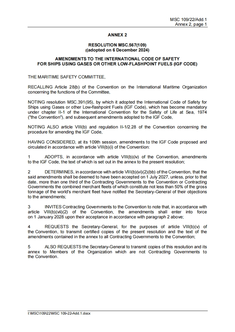 MSC.567(109)-AmendmentstotheIGFCode