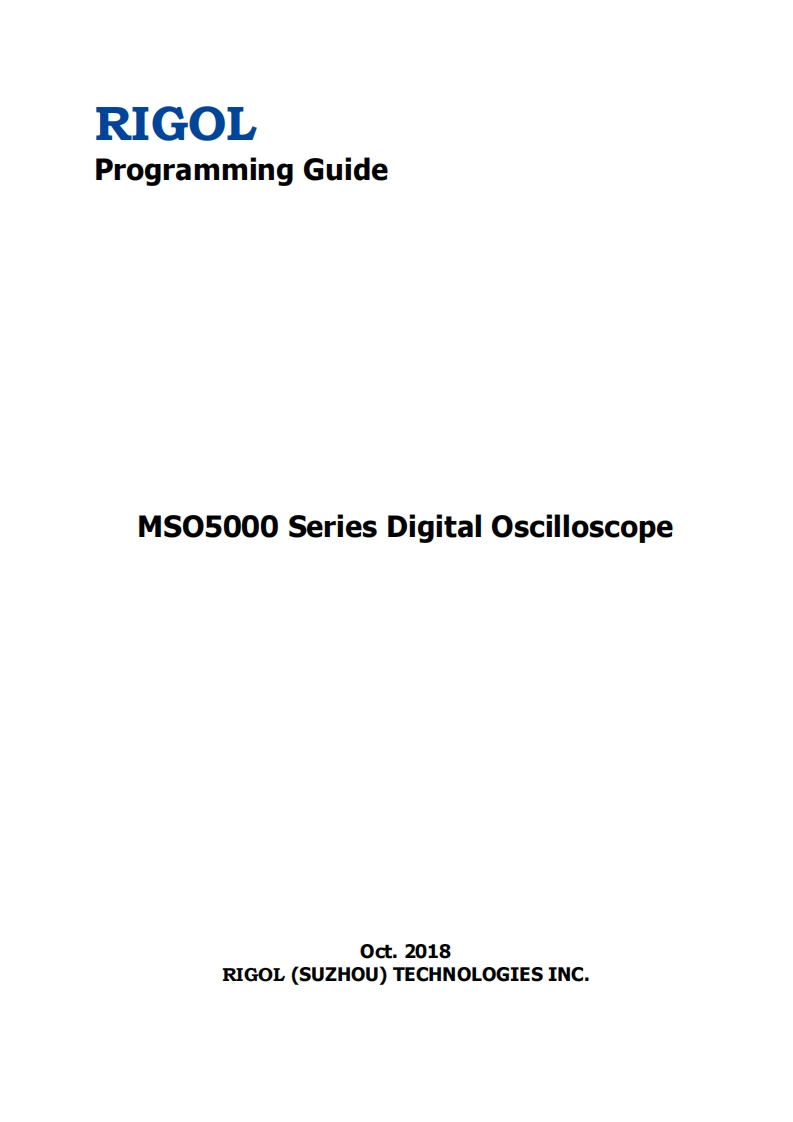 MSO5000_ProgrammingGuide编程操作说明书手册_EN