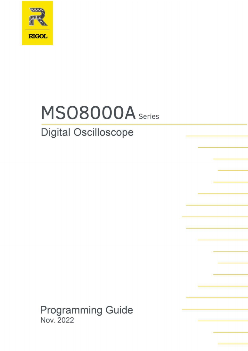 MSO8000A_ProgrammingGuide编程操作说明书手册_EN