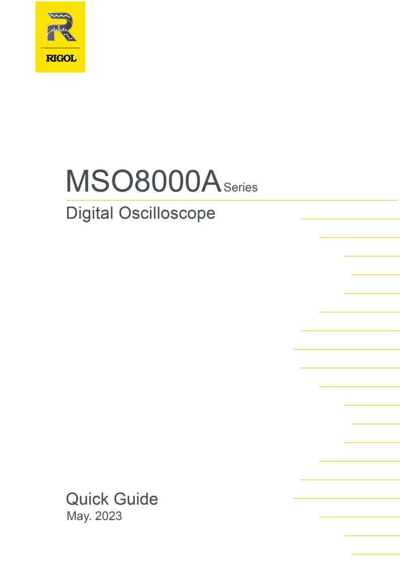 MSO8000A_操作说明书手册_EN