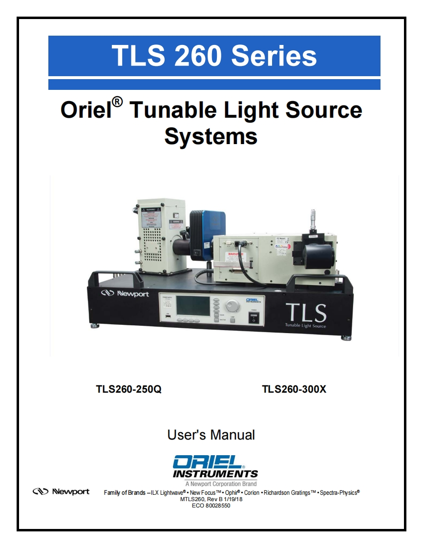 MTLS260B-TLS-260-操作说明书手册