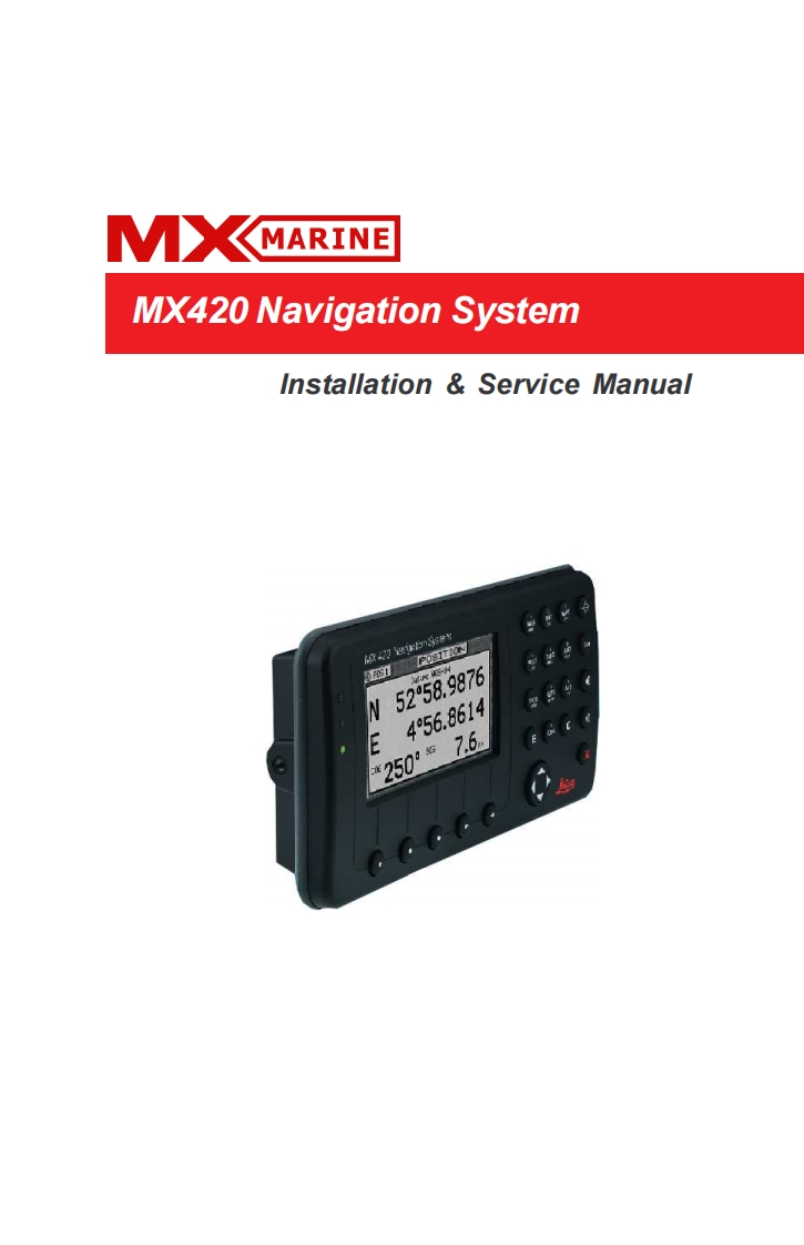 MX420_安装操作说明书手册