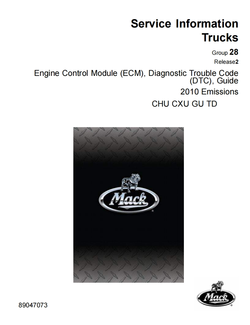 Mack-Trucks-VMAC-IV-ECM-Fault-Codes-DTC
