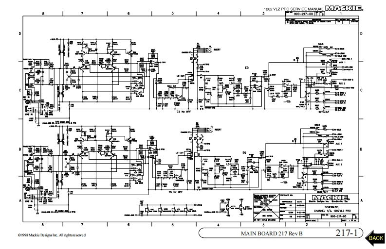 Mackie_1202-VLZ_Pro_Schematic电器原理图s