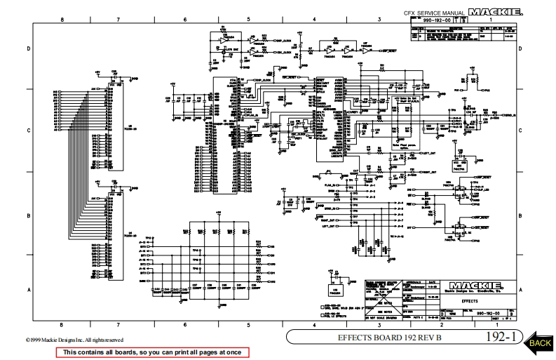 Mackie_CFX_Series_Schematic电器原理图s
