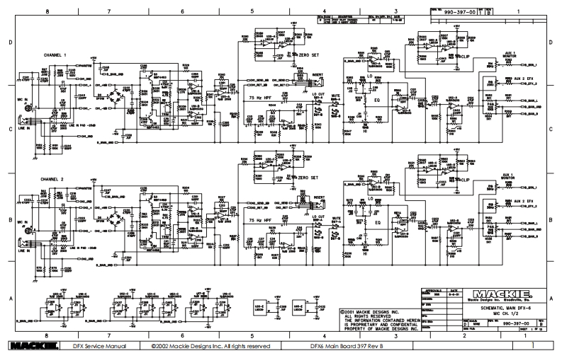 Mackie_DFX-6_Schematic电器原理图s