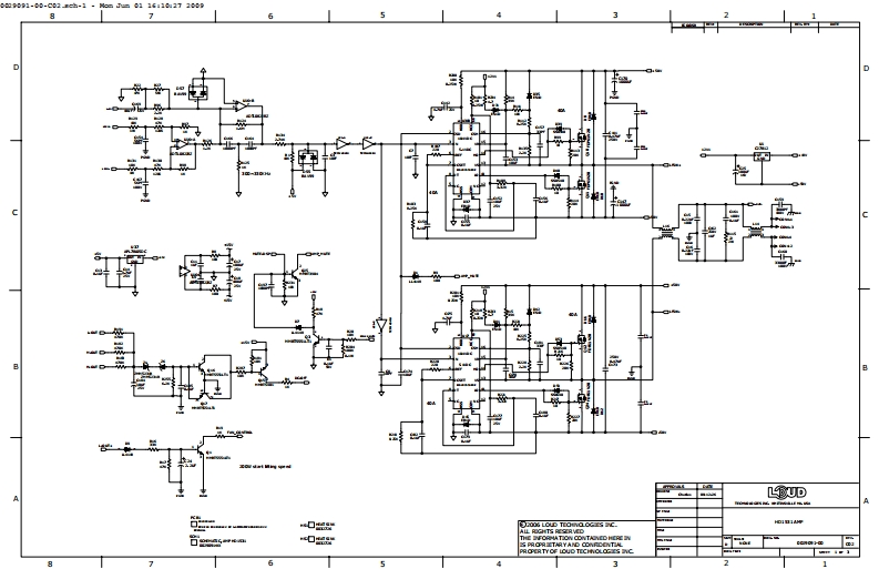 Mackie_HD1531_Schematic电器原理图
