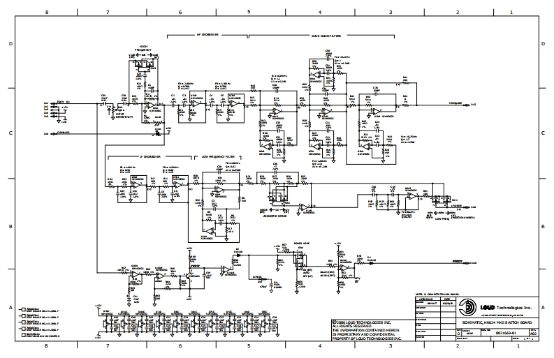 Mackie_HR624_MKII_Filter_Schematic电器原理图