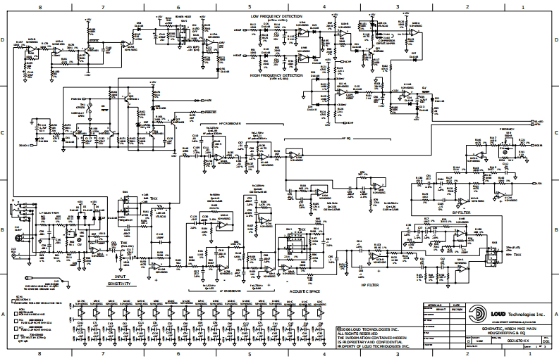 Mackie_HR824_MKII_Schematic电器原理图s