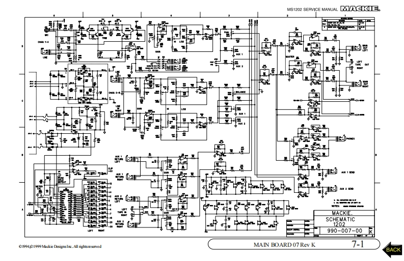 Mackie_MS1202_Mixer_Schematic电器原理图s