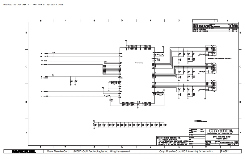 Mackie_Onyx_Firewire_Card_Schematic电器原理图s