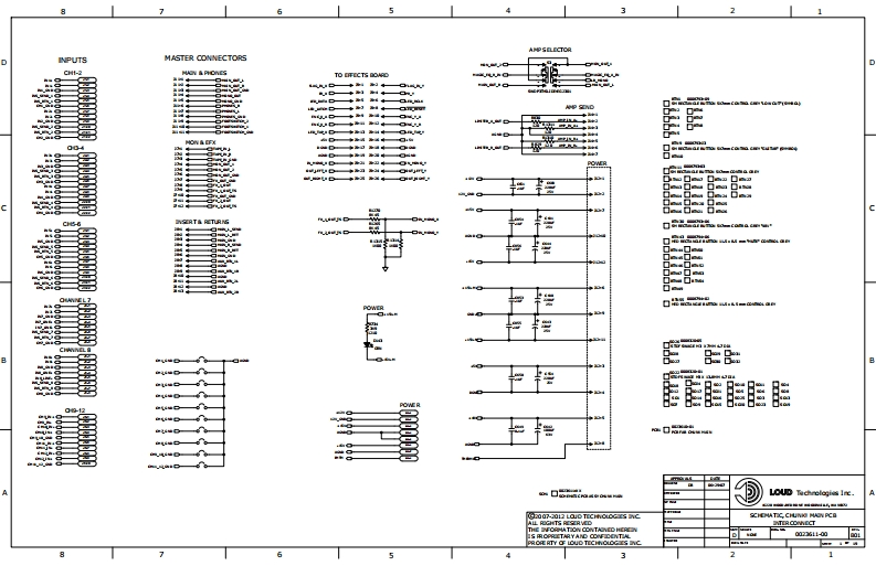 Mackie_PPM1210_Preamp_Schematic电器原理图s