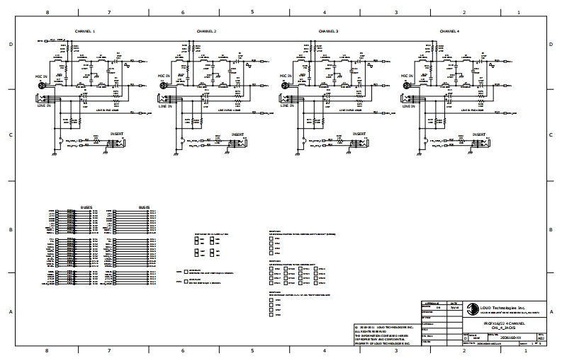 Mackie_ProFX16-_ProFX22_4_Channel_Schematic电器原理图s