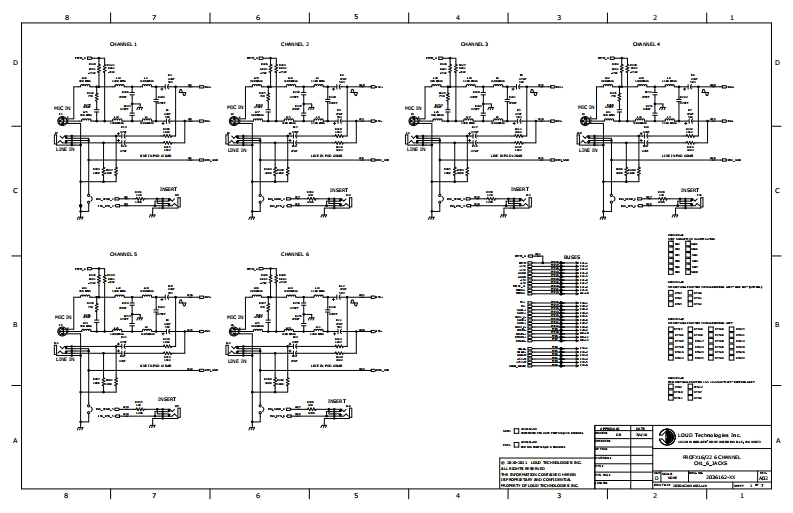 Mackie_ProFX16-_ProFX22_6_Channel_Schematic电器原理图s
