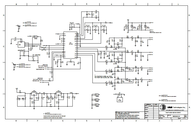 Mackie_ProFX16_USB_Codec_Schematic电器原理图