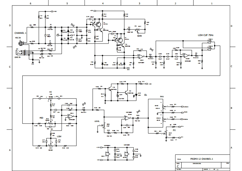 Mackie_Promix_12FX_Schematic电器原理图s