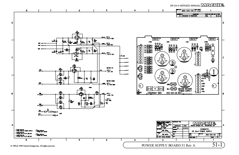 Mackie_SR24.4_Power_Supply_Schematic电器原理图