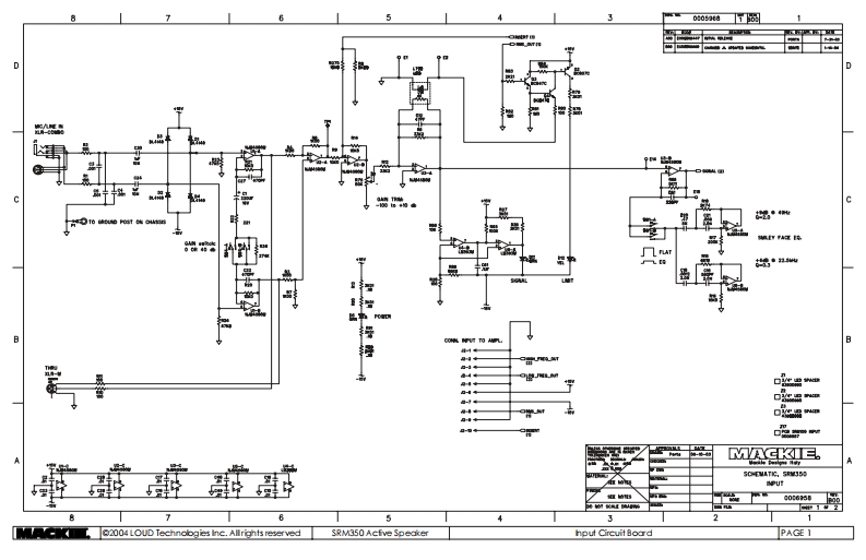 Mackie_SRM350_Input_Board_Schematic电器原理图s