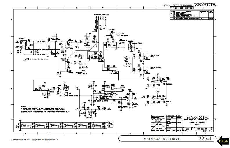 Mackie_SRM450_(Rev.C)_Schematic电器原理图s
