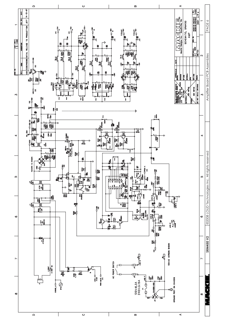 Mackie_SRM450v2_SMPS_Schematic电器原理图