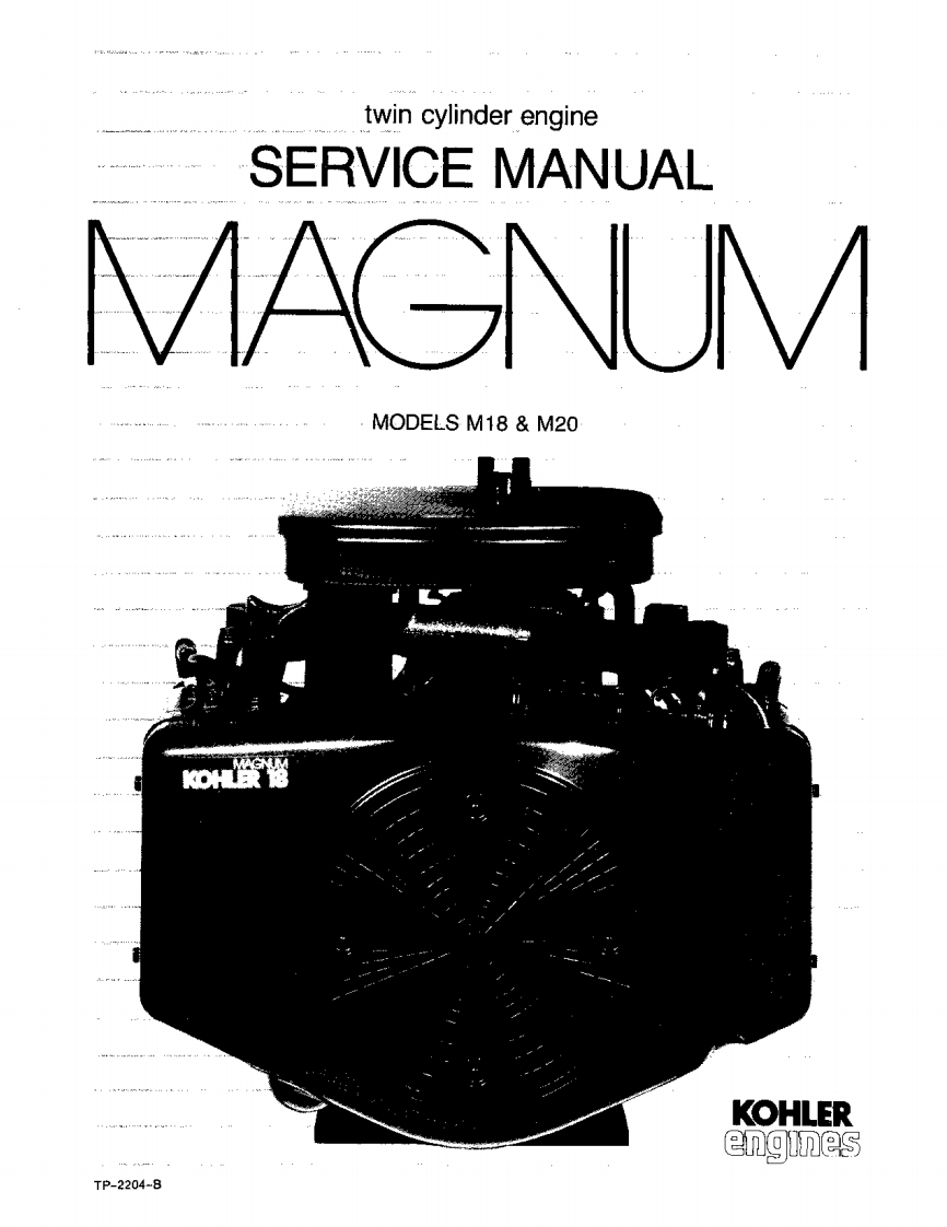Magnum_M18_and_M20_维修说明书手册