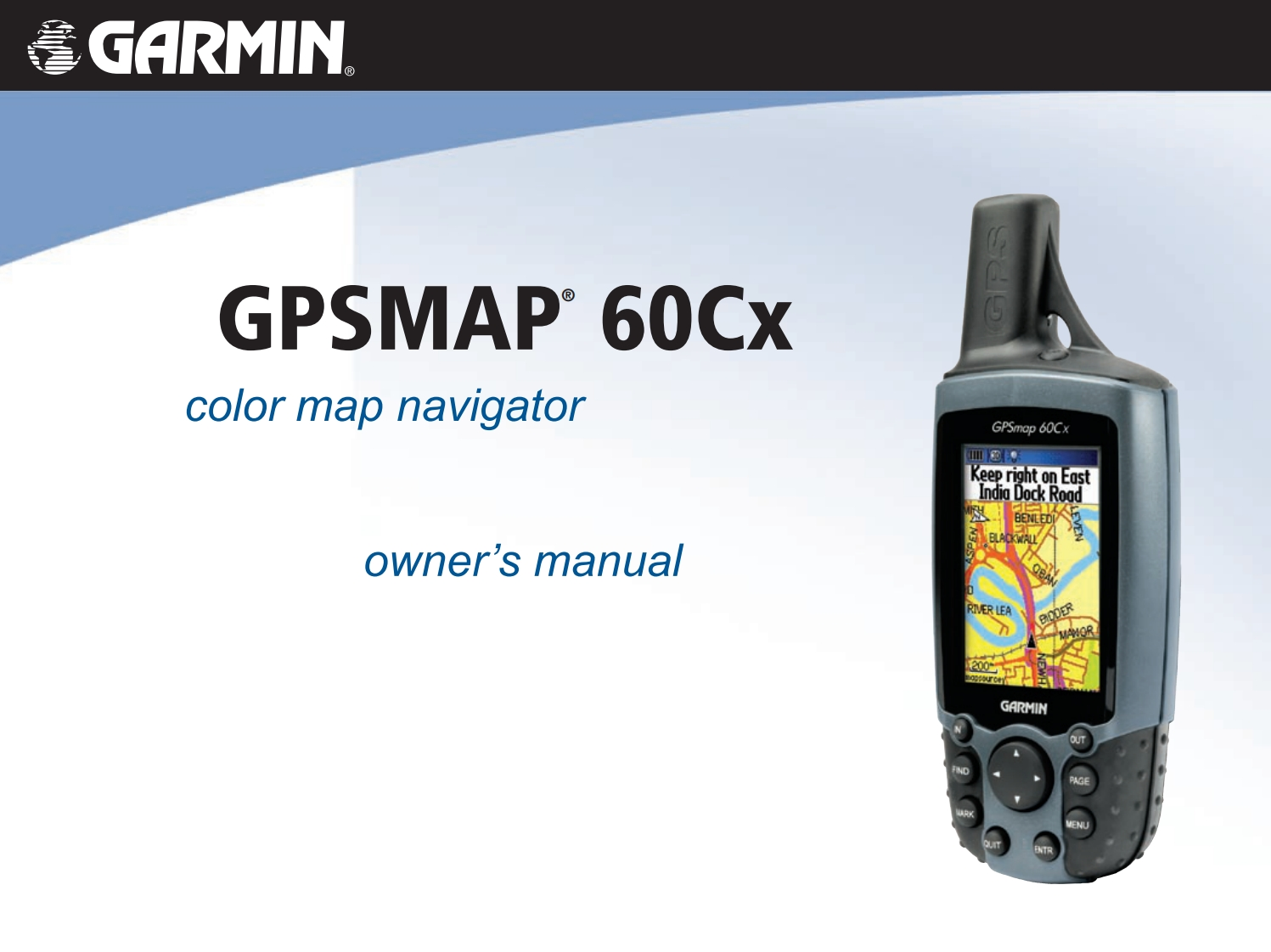 Manual-GPSMAP-60Cx操作说明书手册