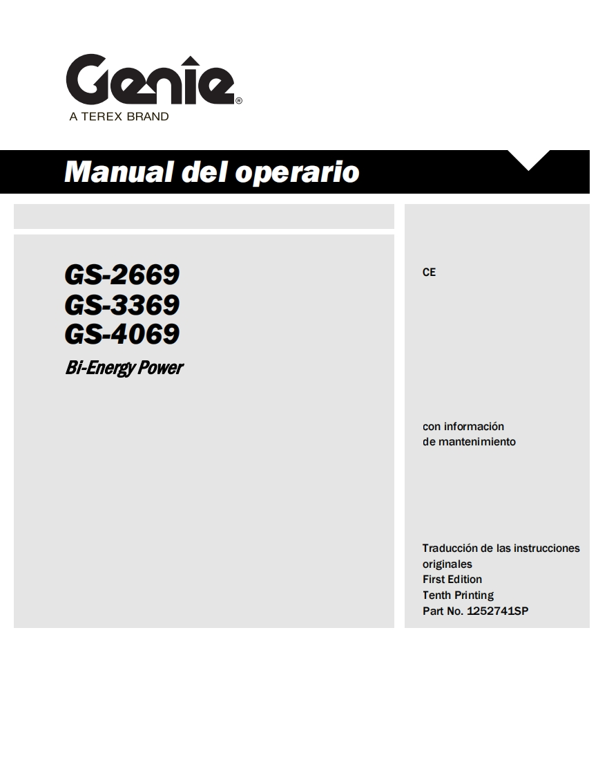 Manual-GS2669BE-3369BE-4069BE操作与日常维护手册