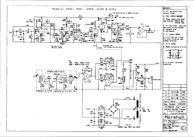 Marshall-JCM900-25XX-45XX-50W-Schematic