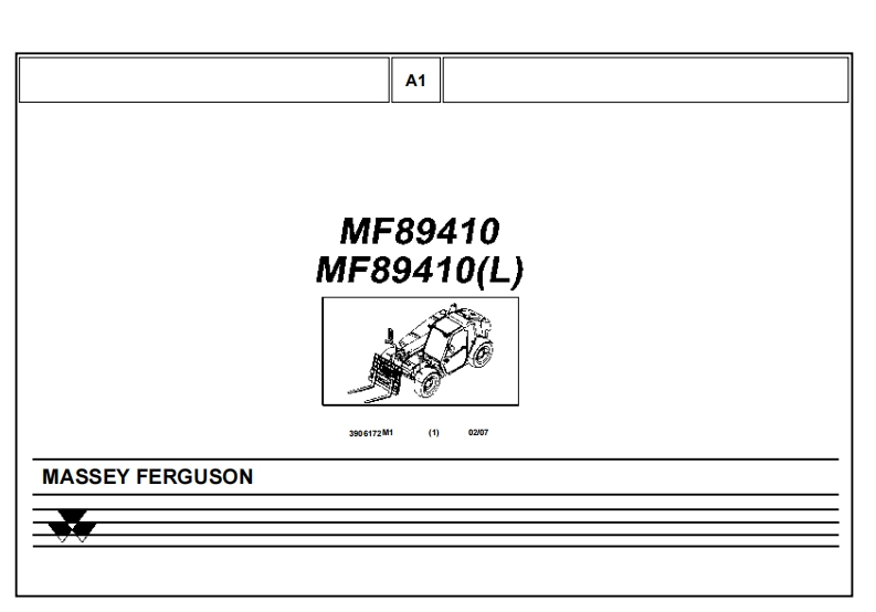 Massey-Ferguson-MF-89410-Fork-Loader-零部件手册-PDF