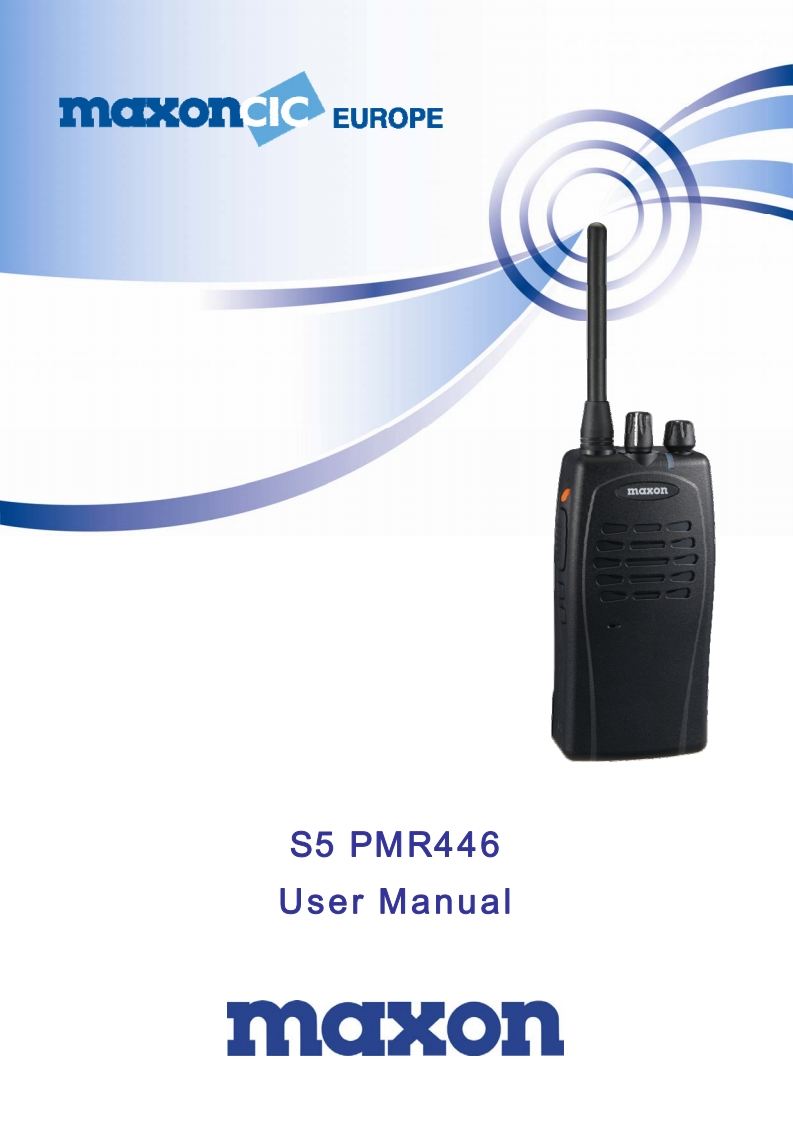 Maxon_S5_Manual操作说明书手册