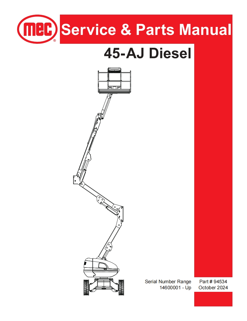 MeC-ce--Parts-Manual-Servic-45-AJ-Diesel维修图纸手册零部件选型手册