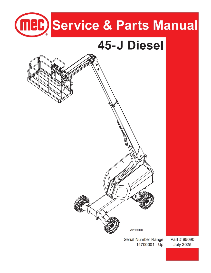 Mec-ce---Parts-Manual-Servic-45-J-Diesel-方男维修图纸手册零部件选型手册