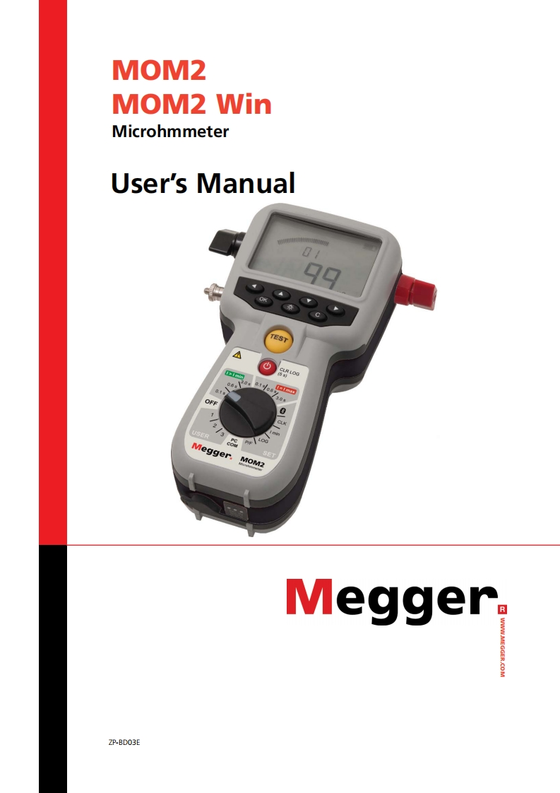 Megger-MOM2-Win-User-Manual操作说明书手册新质力文库 - 聚焦新质生产力发展的数字化知识库_行业洞察 / 理论成果 / 实践指南免费下载新质力文库