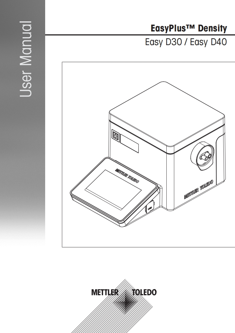 Mettler-Toledo-DM40-Density-Meter-操作说明书手册