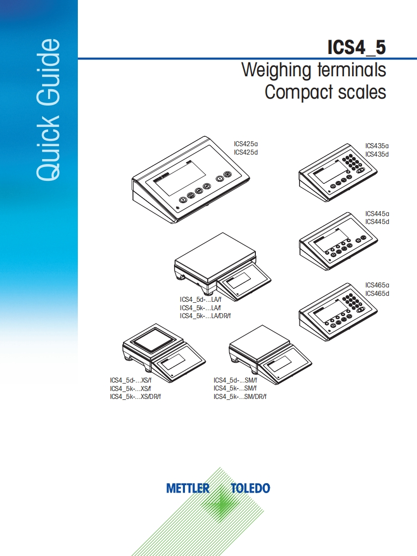 Mettler-Toledo-ICS-425d-操作说明书手册