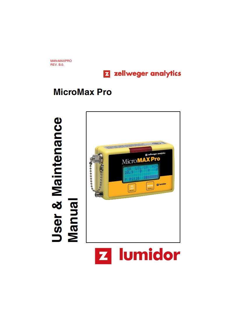 MicromaxPro_手册说明书指南