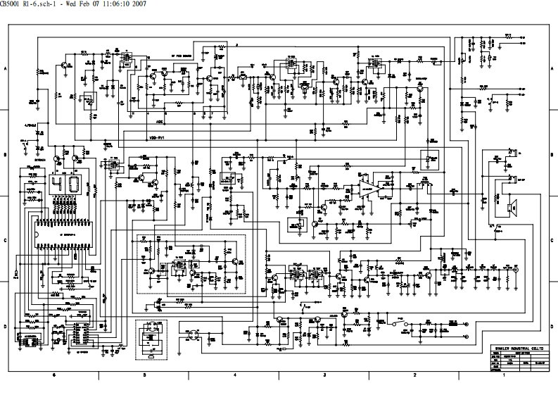 Midland-5001Z_(Schematic电器原理图手册)