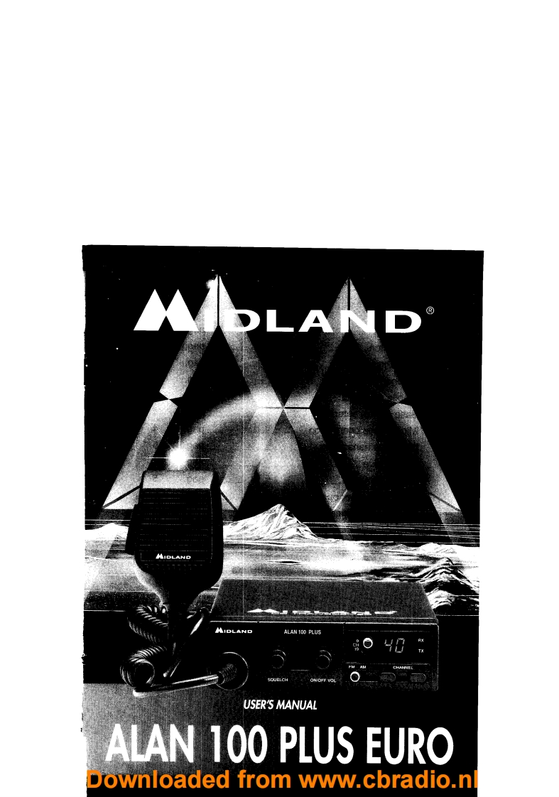 Midland-Alan_100-_使用说明书手册