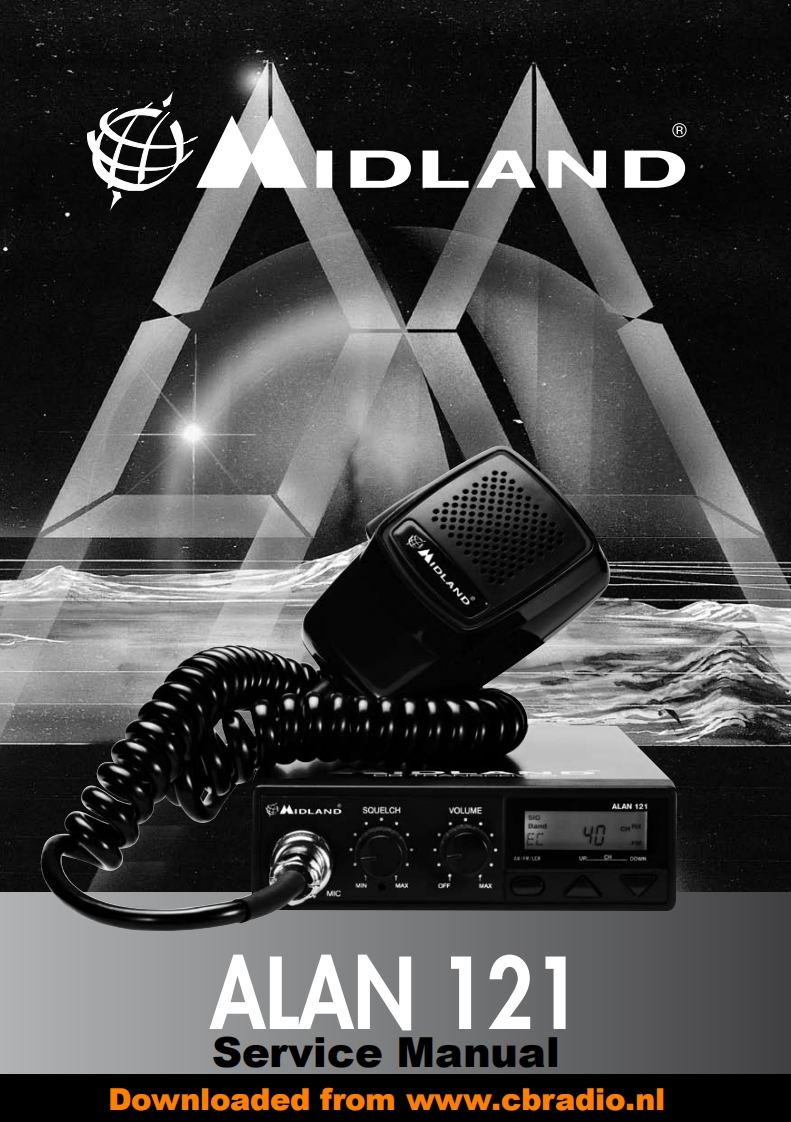 Midland-Alan_121_ENG维修说明书手册含电气原理图