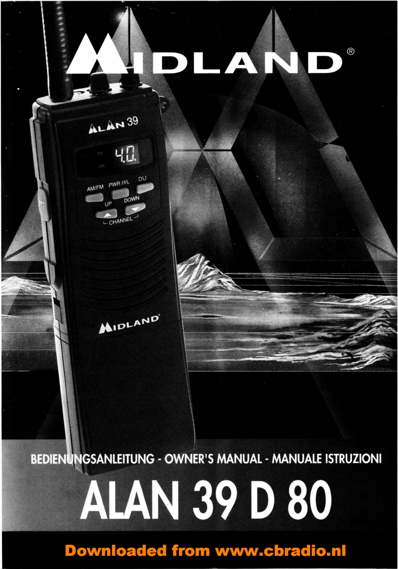 Midland-Alan_39_D80_使用说明书手册_DE_ITA