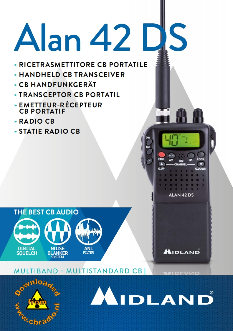 Midland-Alan_42DS_使用说明书手册_DE_FR_ITA_ESP_PL