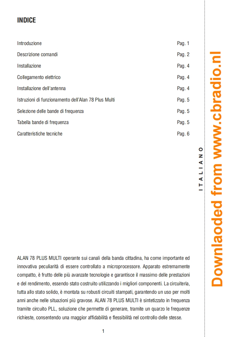 Midland-Alan_78-_使用说明书手册