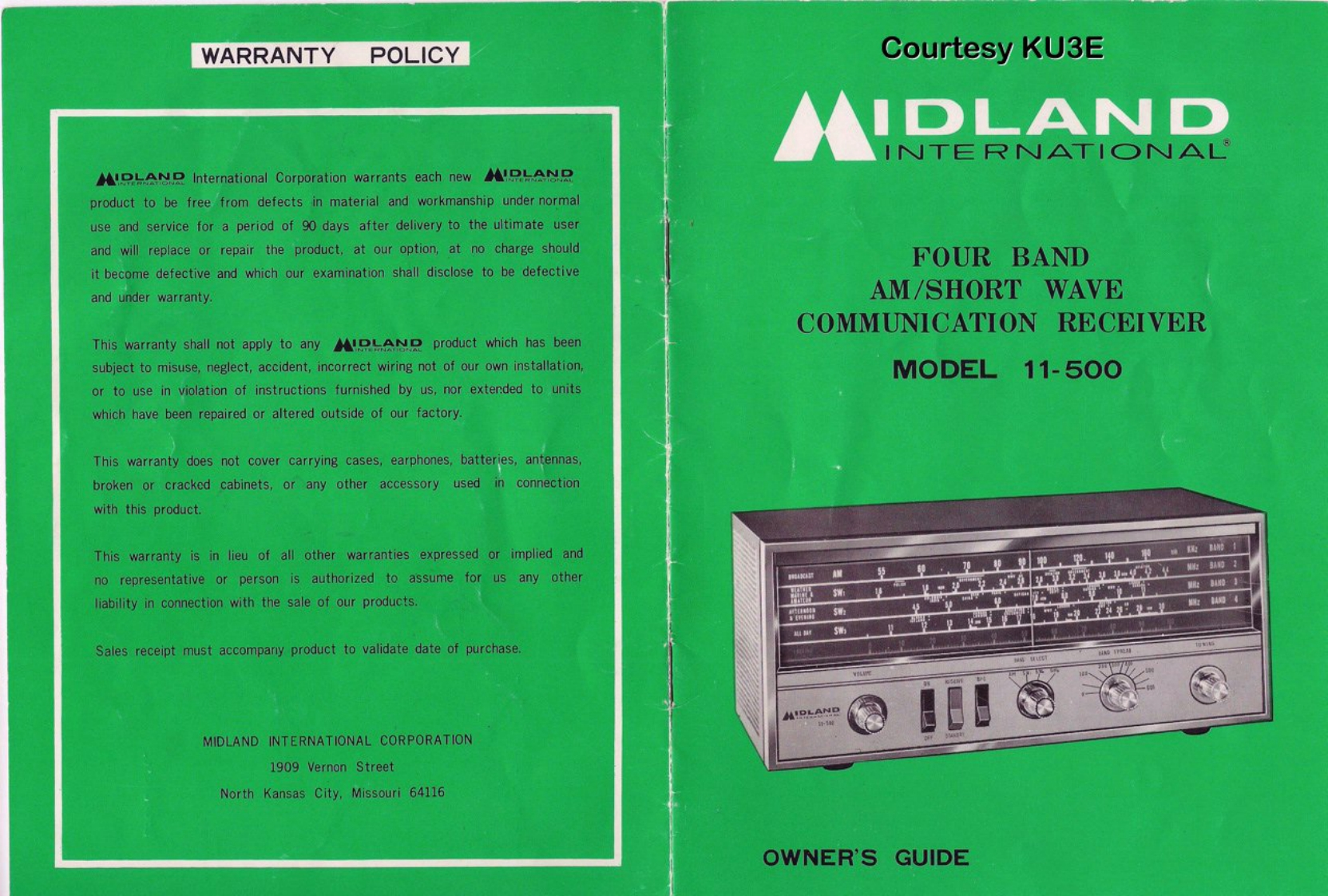 Midland_11-500_(Owners_Manual操作说明书手册)