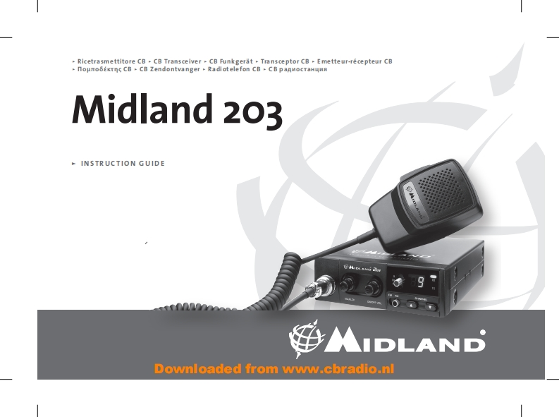 Midland_203_使用说明书手册