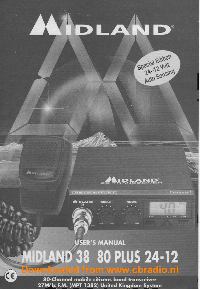 Midland_38-_使用说明书手册